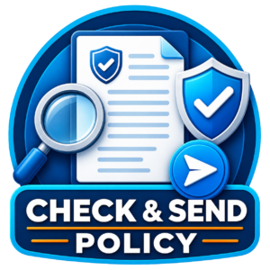 Check & Send Policy