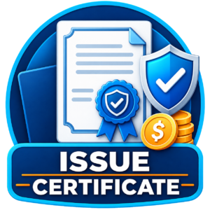 Issue Certificate